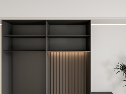 Entryway hallway entrance hall corridor furniture 14 3D Model