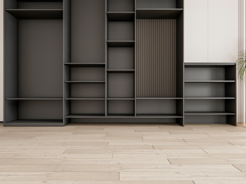 Entryway hallway entrance hall corridor furniture 15 3D Model