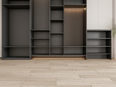 Entryway hallway entrance hall corridor furniture 15 3D Model
