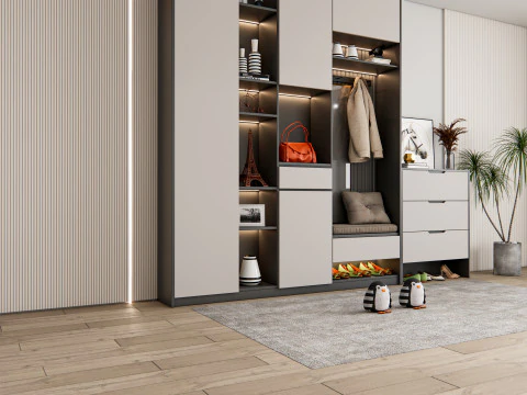 Ingresso corridoio ingresso corridoio mobili 16 Modello 3D