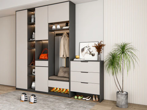 Ingresso corridoio ingresso corridoio mobili 16 Modello 3D