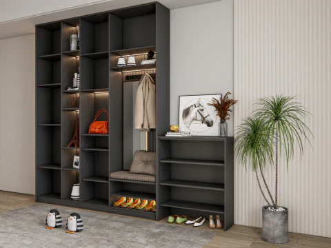 Ingresso corridoio ingresso corridoio mobili 16 Modello 3D