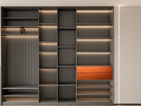 Entryway hallway entrance hall corridor furniture 17 Model 3D
