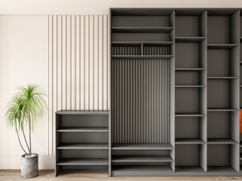 Entryway hallway entrance hall corridor furniture 17 Model 3D