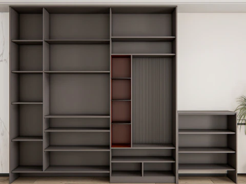Entryway hallway entrance hall corridor furniture 18 3D Model