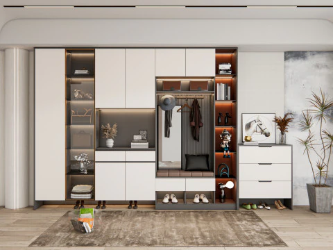 Ingresso corridoio ingresso corridoio mobili 19 Modello 3D