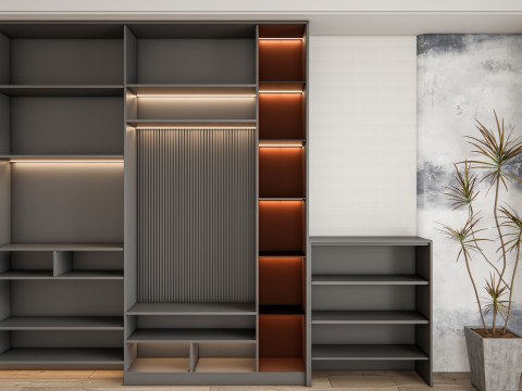 Entryway hallway entrance hall corridor furniture 19 Modelo 3D