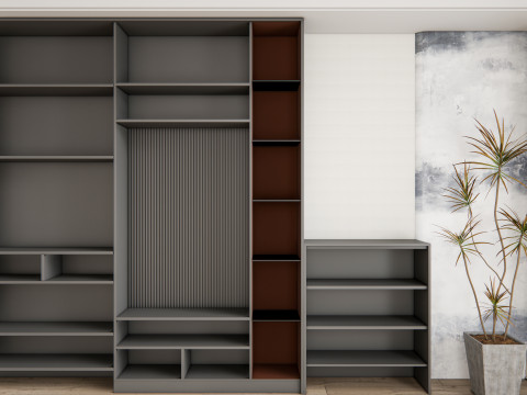 Entryway hallway entrance hall corridor furniture 19 Modelo 3D