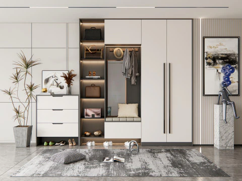 Ingresso corridoio ingresso corridoio mobili 20 Modello 3D