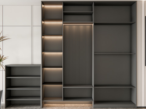Entryway hallway entrance hall corridor furniture 20 3D Модель