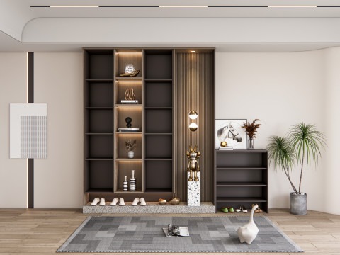 Entryway hallway entrance hall corridor furniture 23 Modelo 3D