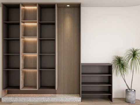 Corredor de entrada hall de entrada m&oacute;veis de corredor 23 Modelo 3D