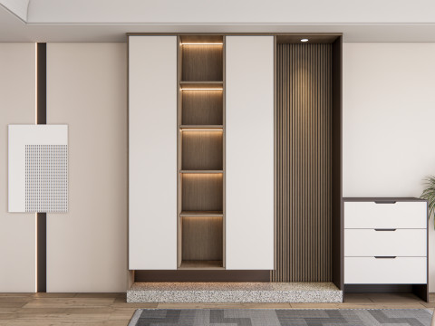 Entryway hallway entrance hall corridor furniture 23 Modelo 3D