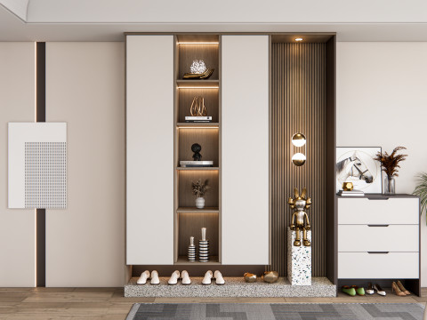 Entryway hallway entrance hall corridor furniture 23 Modelo 3D