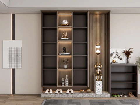 Corredor de entrada hall de entrada m&oacute;veis de corredor 23 Modelo 3D