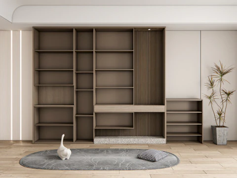 Entryway hallway entrance hall corridor furniture 24 3D Model
