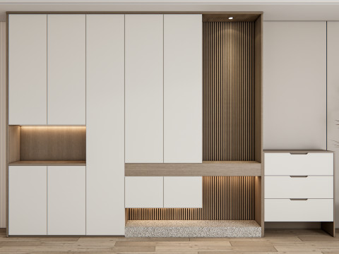 Entryway hallway entrance hall corridor furniture 24 Model 3D