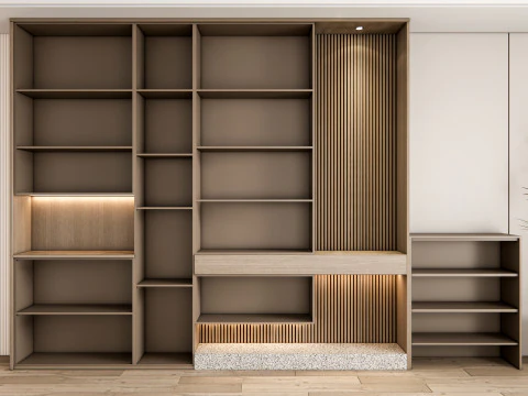 Entryway hallway entrance hall corridor furniture 24 3D Model