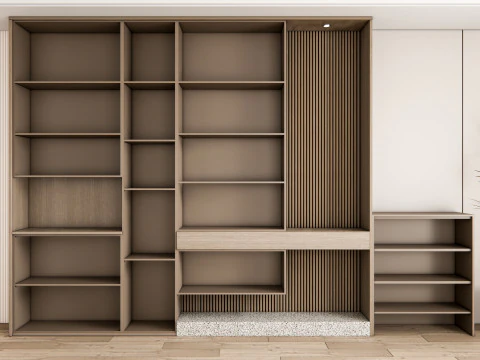 Entryway hallway entrance hall corridor furniture 24 3D Model