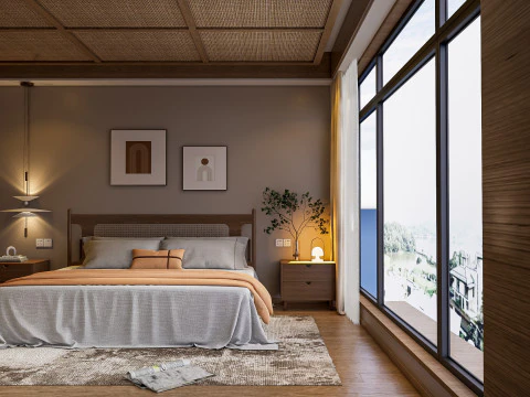 शयनकक्ष 10 3D मॉडल