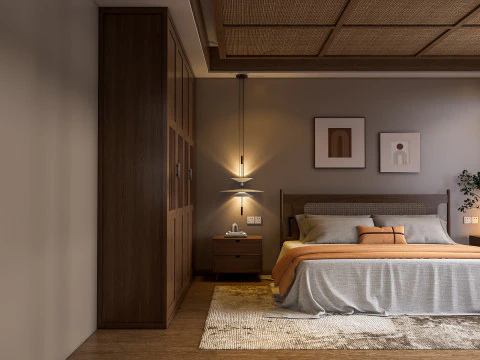 शयनकक्ष 10 3D मॉडल