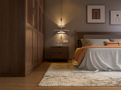 शयनकक्ष 10 3D मॉडल