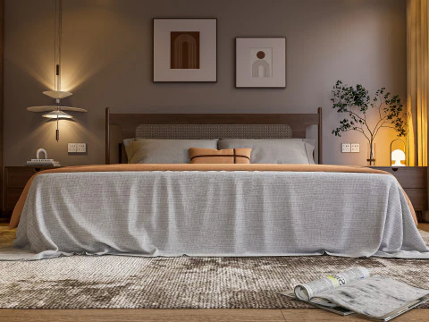 शयनकक्ष 10 3D मॉडल