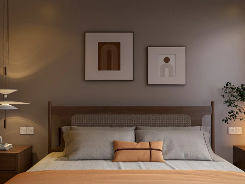 शयनकक्ष 10 3D मॉडल