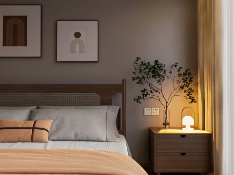 शयनकक्ष 10 3D मॉडल