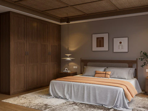 शयनकक्ष 10 3D मॉडल