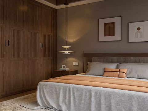 शयनकक्ष 10 3D मॉडल