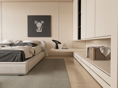 Bedroom 13 3D Model
