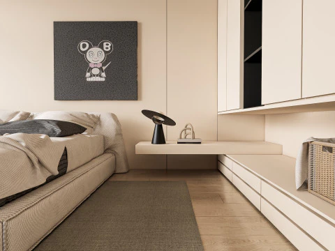 Bedroom 13 3D Model
