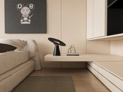 Bedroom 13 3D Model