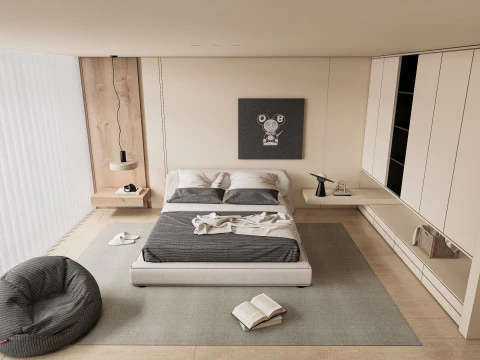 Bedroom 13 3D Model