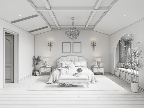 Bedroom 16 3D Model