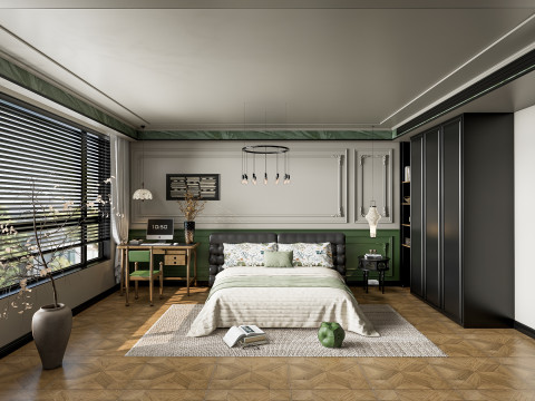 Bedroom 18 3D-Modell