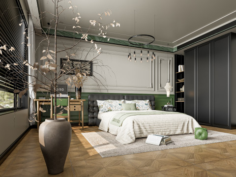 Bedroom 18 3D-Modell