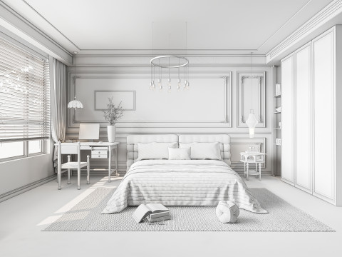 Bedroom 18 3D-Modell