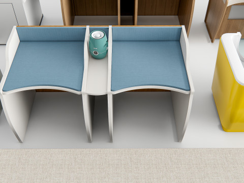 Baby Care Bed 1 3D Model