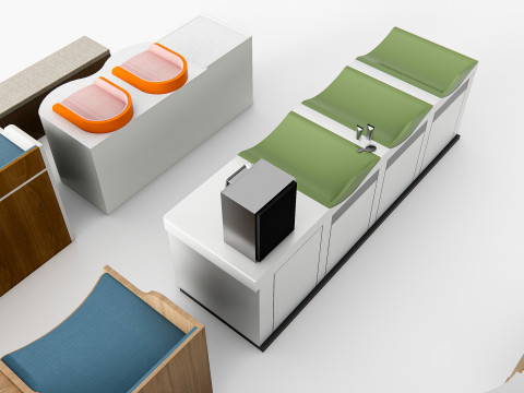 Baby Care Bed 1 3D Model