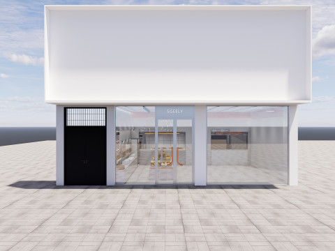 Bakery interior 1 3D 모델