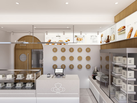 Bakery interior 2 3D Модель