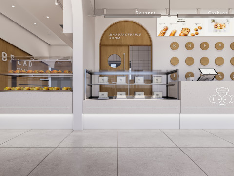 Bakery interior 2 3D Модель