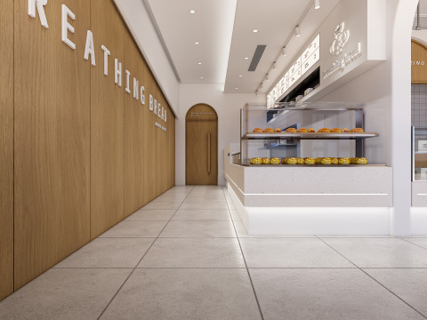Bakery interior 2 3D Модель
