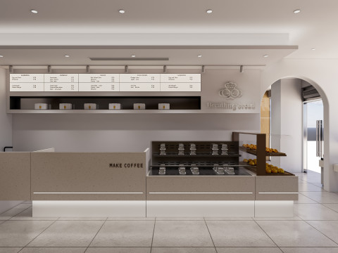 Bakery interior 2 3D Модель