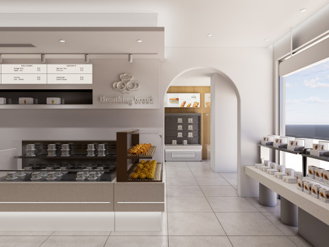 Bakery interior 2 3D Модель