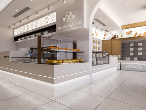 Bakery interior 2 3D Модель