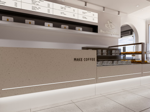 Bakery interior 2 3D Модель