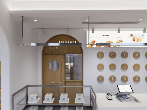 Bakery interior 2 3D Модель